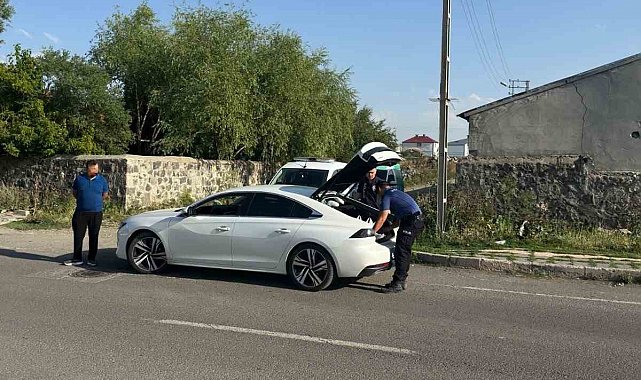 Kars'ta asayiş uygulamaları sürüyor