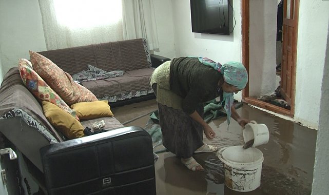 Kars'ta sağanak yağış sele yol açtı: Evler sular altında kaldı