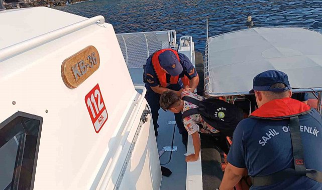 Kaş'ta 21 düzensiz göçmen ve 1 organizatör yakalandı