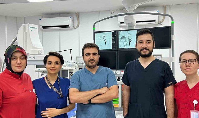 Kastamonu'da şah damarı darlıklarına stentle müdahale başladı