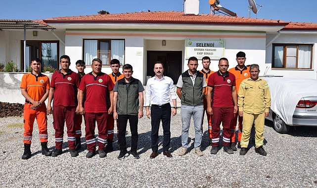 Kaymakam Bütüner orman yangınlarına dikkat çekti