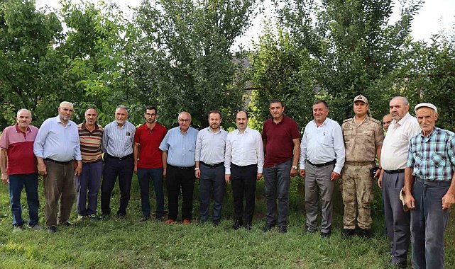Kaymakam Çelik'ten Bahçecik Mahallesi'ne ziyaret