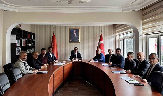 Kaymakam Tutal, eğitim kurumları müdürleriyle bir araya geldi