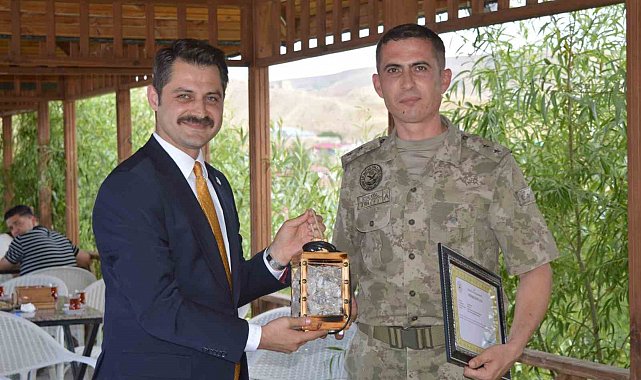 Kaymakam Yılmaz veda programına katıldı