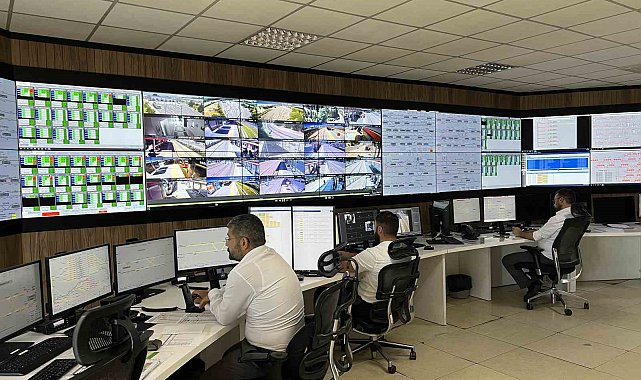 Kayseri Büyükşehir'den kesintisiz ulaşım için 724 takip ve kontrol