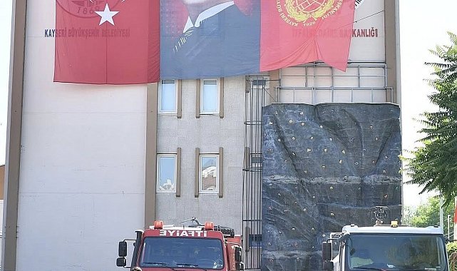 Kayseri itfaiyesi, Haziran'da 977 olaya müdahale etti