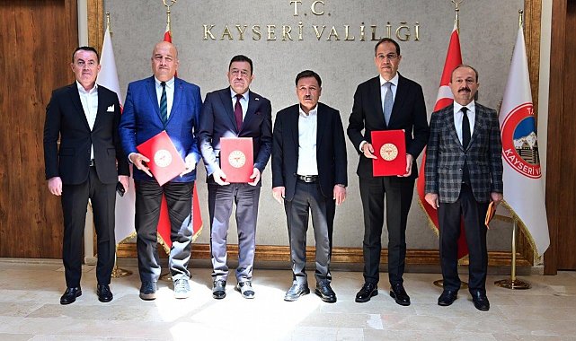 Kayseri OSB Sağlık Merkezi valilikte imzalanan protokolle Sağlık Müdürlüğü'ne tahsis edildi