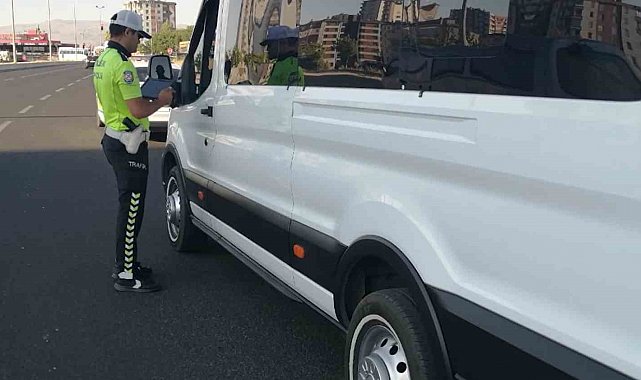 Kayseri'de 403 araca ceza