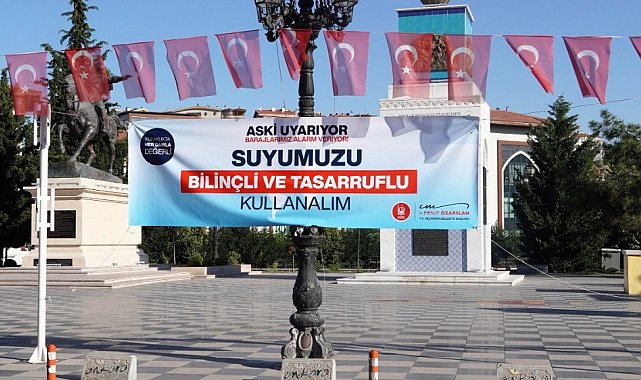 Keçiören Belediyesi'nden su tasarruf seferberliği