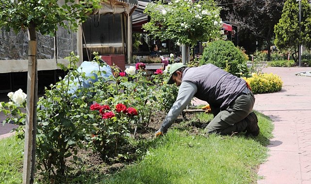 Keçiören'de parklara estetik dokunuş