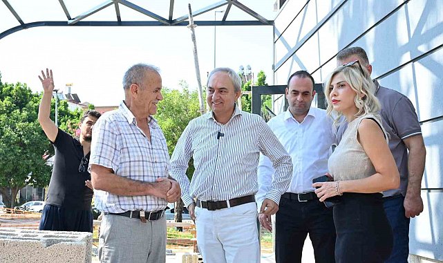 Kepez'de inşası süren 112 Acil Sağlık Hizmetleri İstasyonu, yakında hizmete girecek