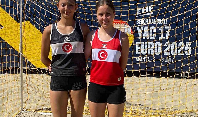 Kepez'in kızları U17 Avrupa Plaj Hentbol Şampiyonası'nda forma giyecek