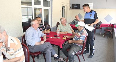 Kırklareli'nde ekipler vatandaşları orman yangınlarına karşı bilgilendirildi