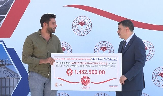 Kırsal Kalkınma Yatırımlarının Desteklenmesi Programı kapsamında tamamlanan tesislerin açılışı gerçekleşti