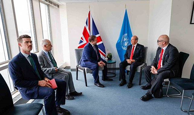 KKTC Cumhurbaşkanı Tatar, İngiltere'nin Avrupa ve Kuzey Amerika'dan Sorumlu Devlet Bakanı Doughty ile görüştü