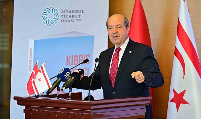 KKTC Cumhurbaşkanı Tatar, İTO'da 'Kıbrıs Sevdası' kitabının yeni baskısının tanıtımına katıldı