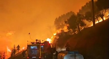 Kocasinan Belediyesi'nden İzmir orman yangınlarına destek