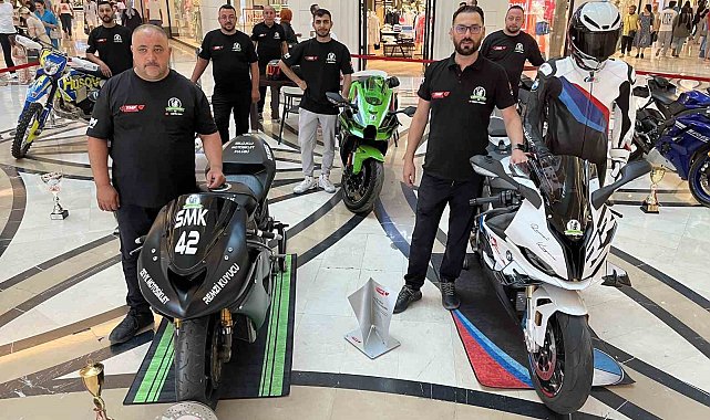 Konya'da motosiklet farkındalık etkinliği