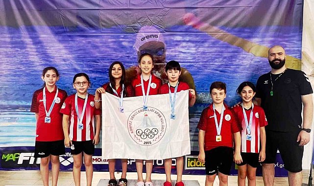 Körfez Gençlerbirliği yüzücülerinden 12 madalya