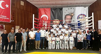 Körfez'de kuşak sınavı yapıldı