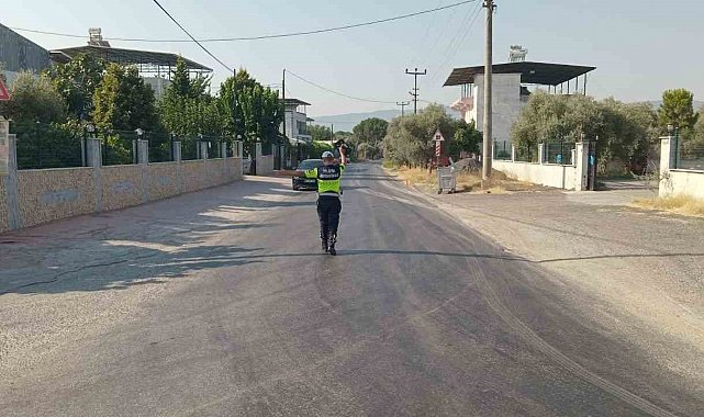 Köşk'te 'şok' yol denetimi