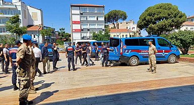 Köşk'teki gazinoda öldürülen Özbek kadının katil zanlıları adliyeye sevk edildi