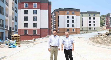 Kozan'da TOKİ tarafından inşa edilen deprem ve sosyal konutlarında sona gelindi