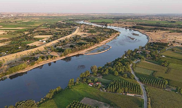 Kuraklık nedeniyle Meriç Nehri'ne elektrik santralinden su salındı