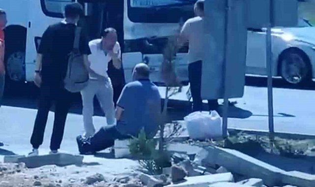 Kütahya'da işçi servisi tankere çarptı: 8 yaralı
