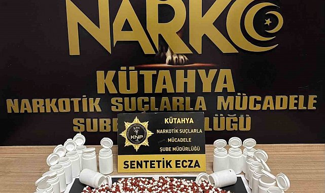 Kütahya'da Narkotim ekiplerinden uyuşturucu operasyonu, 4 şüpheli tutuklandı