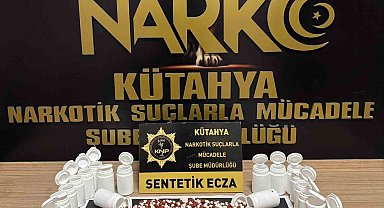 Kütahya'da Narkotim ekiplerinden uyuşturucu operasyonu, 4 şüpheli tutuklandı