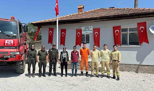 Kütahya'da yenilenen yangın ilk müdahale ekip binası hizmete girdi