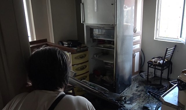 Madde bağımlısı genç evi yaktı, anne ile baba yaşananlara isyan etti