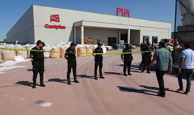 Malatya'da akrilik plaka fabrikasında patlama: 3 yaralı