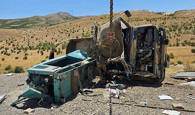 Malatya'da askeri araç devrildi: 1 şehit, 1 asker yaralı