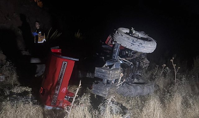 Malatya'da traktör kazası: 1 ölü