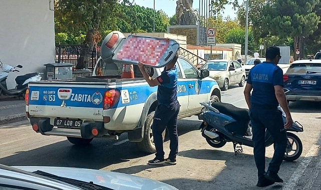 Manavgat Belediyesi, kamu alanlarını işgal eden uygulamalara karşı denetimlerini sürdürüyor