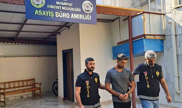 Manavgat'ta 12 yıl hapis cezası ile aranan şahıs yakalandı