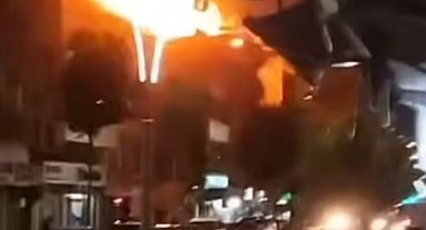 Mangal ateşi tüp patlamasına neden oldu