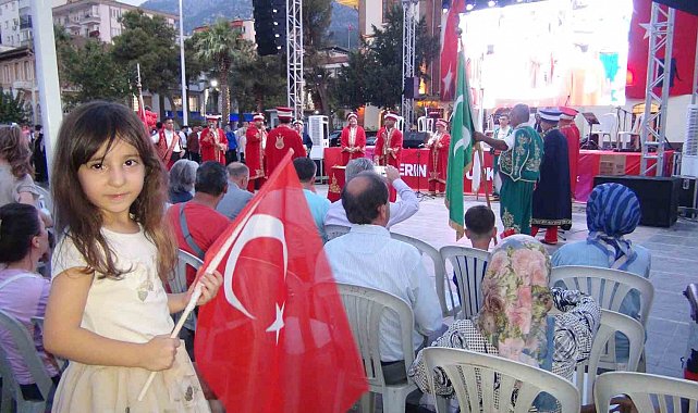 Manisa'da 15 Temmuz Demokrasi ve Milli Birlik Günü programı gerçekleştirildi