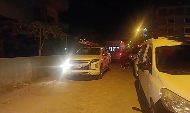 Manisa'da ev yangını