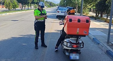 Manisa'da motosiklet denetiminde 3 milyon lirayı aşkın ceza kesildi