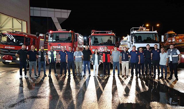 Manisa'daki orman yangınına Sakarya'dan destek