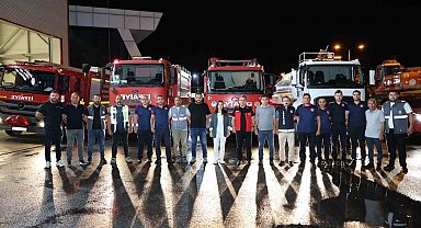 Manisa'daki orman yangınına Sakarya'dan destek