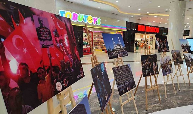 Mardian Mall'da 15 Temmuz'a özel anlamlı sergi