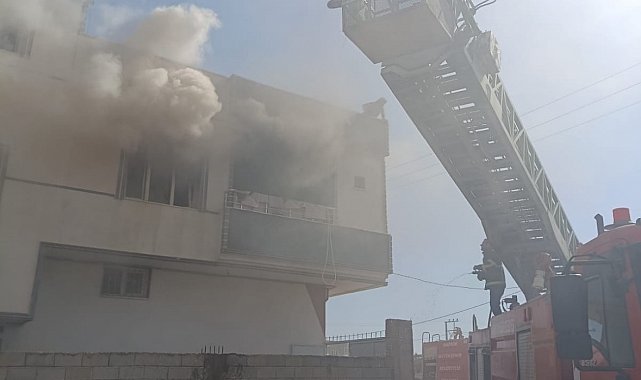 Mardin'de müstakil evde çıkan yangın söndürüldü