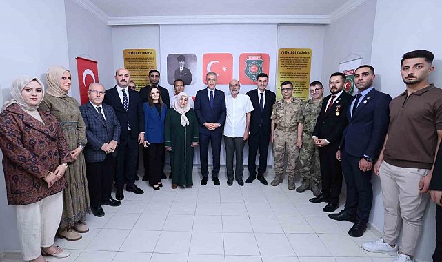 Mardin'de şehit yakınları ve gaziler için anlamlı açılış