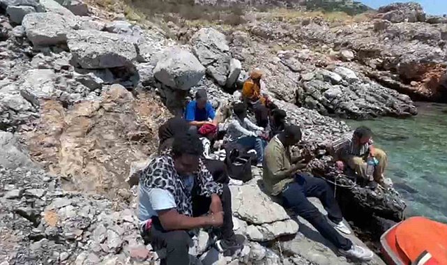 Marmaris'te 11 düzensiz göçmen yakalandı