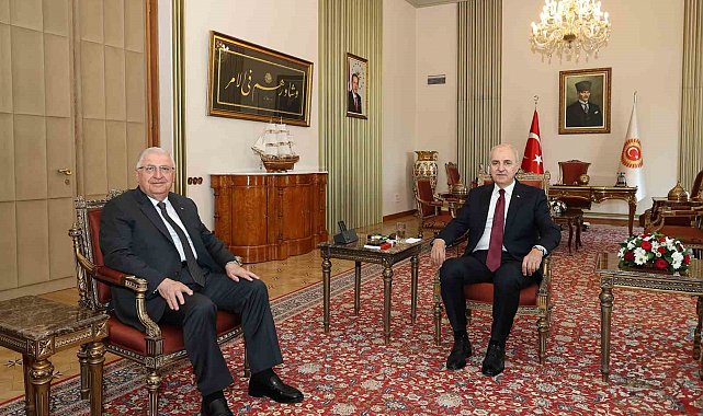 Meclis Başkanı Kurtulmuş, Bakan Güler ve TSK komuta akademisi ile görüştü