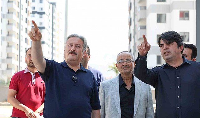 Melikgazi'de kentsel dönüşüm çalışmaları hız kesmeden devam ediyor